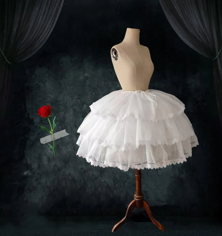Teddy Bear - 27.6" (70 CM) Adjustable Wedding Lolita Petticoat - Image 13