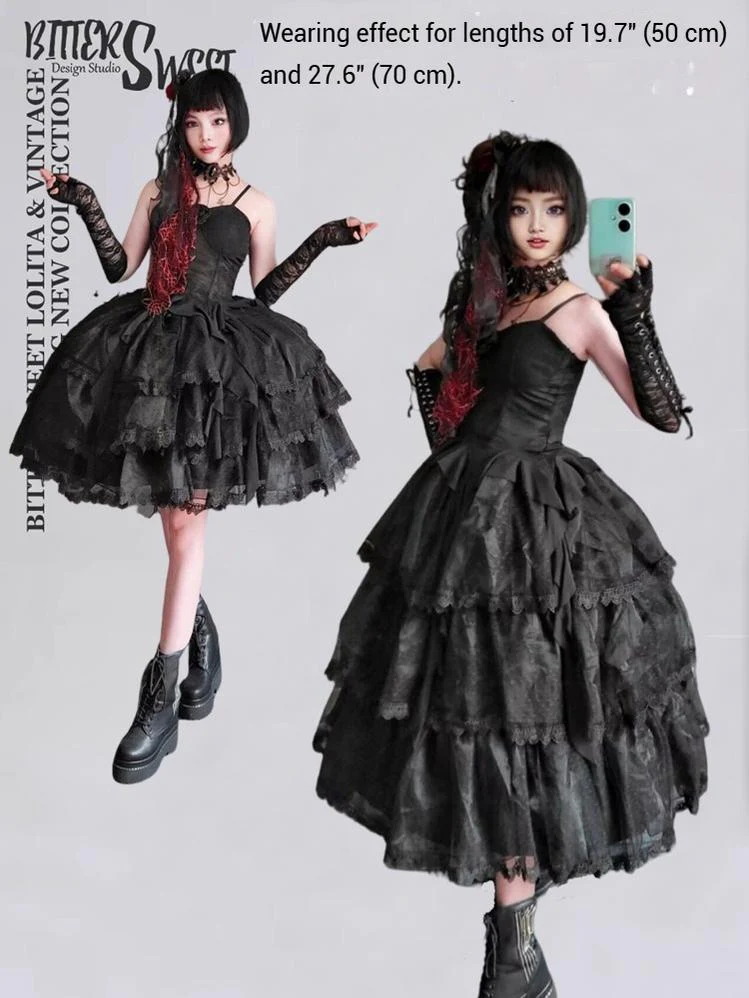 Teddy Bear - 27.6" (70 CM) Adjustable Wedding Lolita Petticoat - Image 6