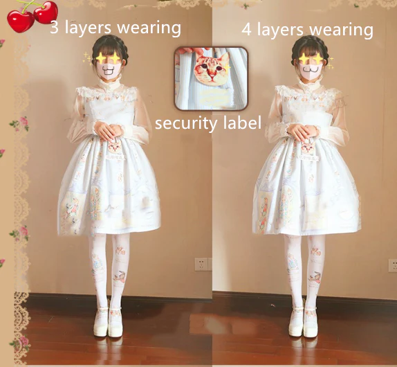 15.7" (40 cm), 21.7" (55 cm) Length, A-line Lolita Petticoat - Image 4