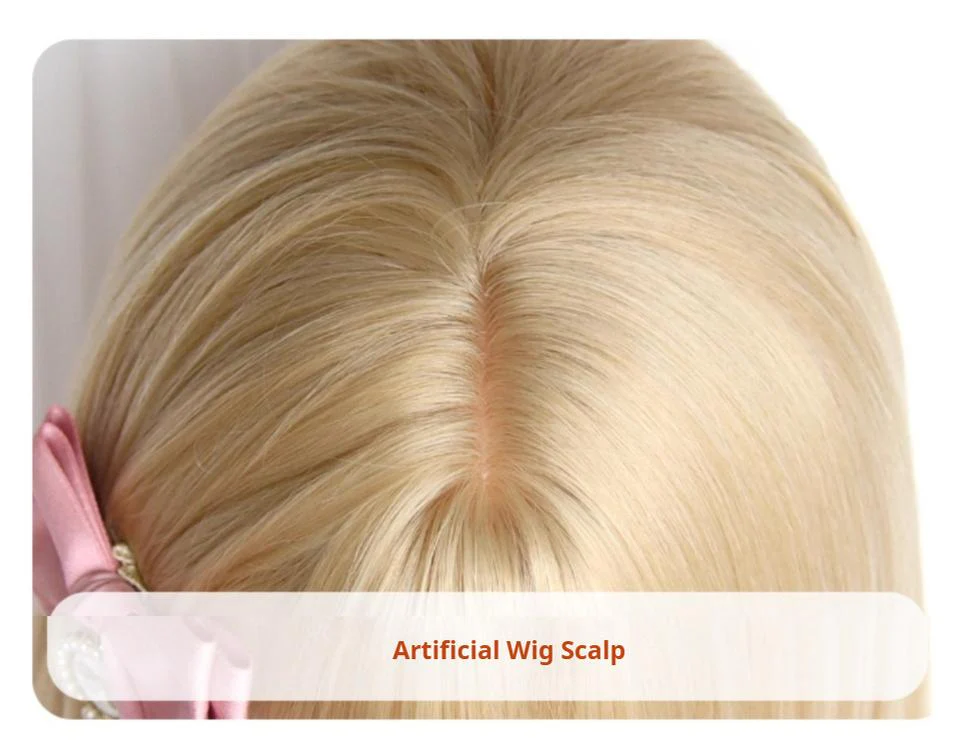 Sinwavy - 55CM Blonde Lolita Curl Wig Detachable Double Ponytail - Image 8