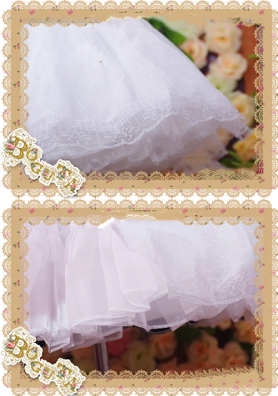 A-Line Casual Lolita Petticoat, Three-Layers, Different Length - Image 5