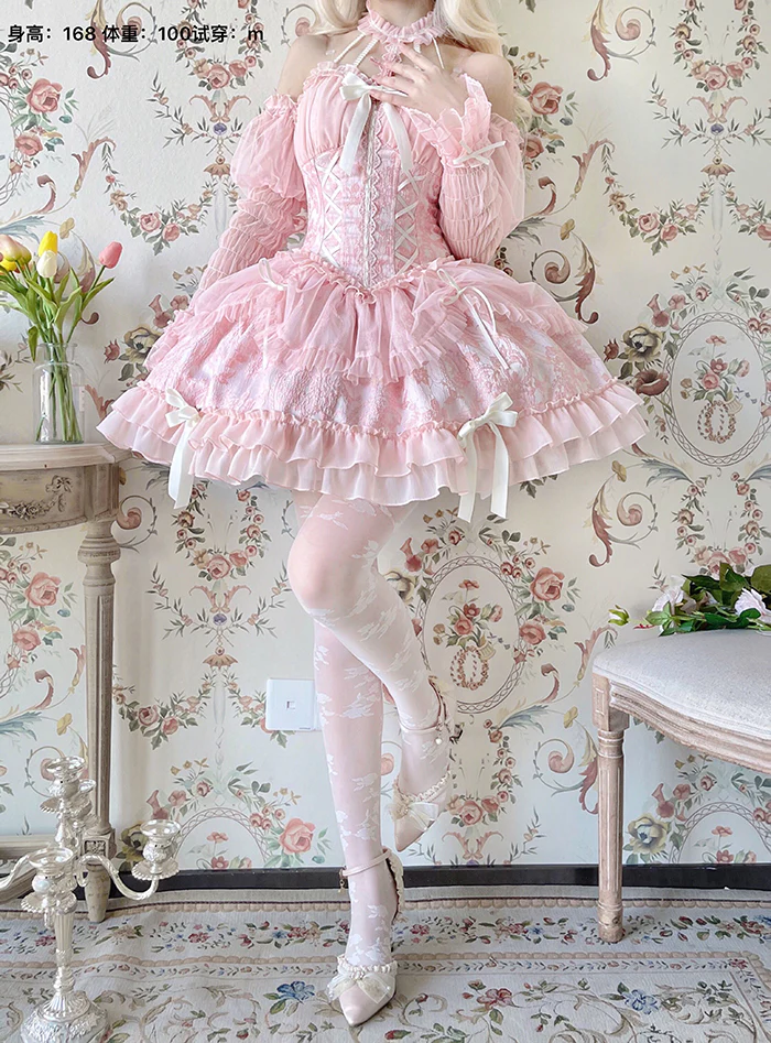 Alice Girl - Cross Maiden - Gothic Lolita Dress, Ballet Halterneck Lolita JSK - Image 71