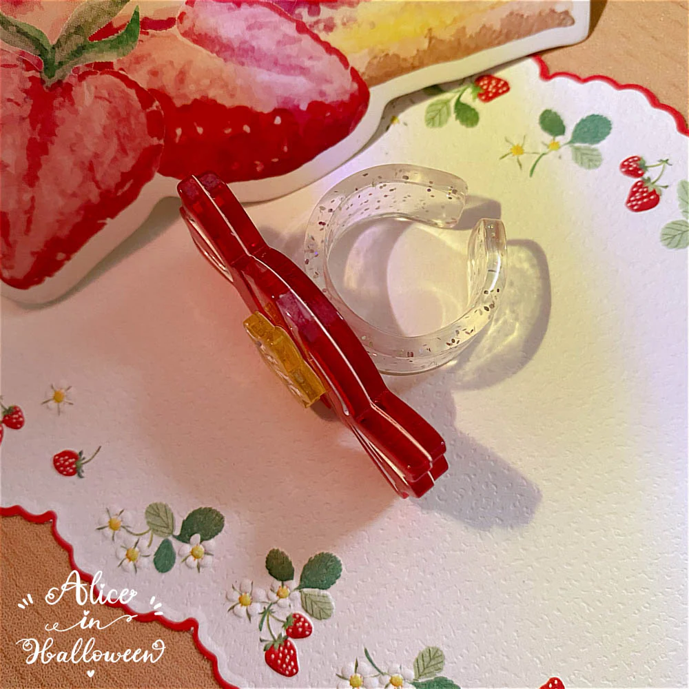 Rainbow Candy - Sweet Lolita Ring Hairclip - Image 26