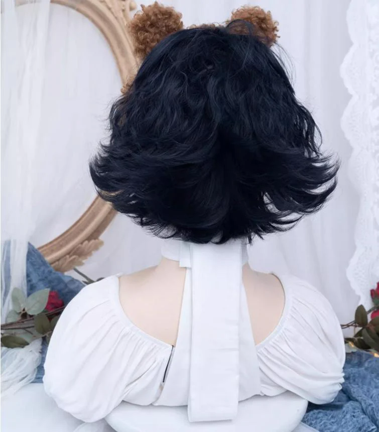 Alicegarden - Ouji Lolita Wig Short Curly Male Lolita Wig - Image 7