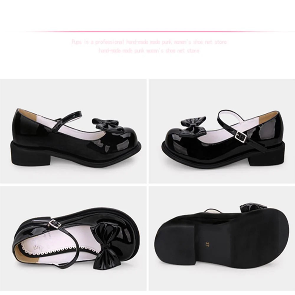 Angelic Imprint - Sweet Lolita Round-tow Lolita Shoes Multicolors - Image 11
