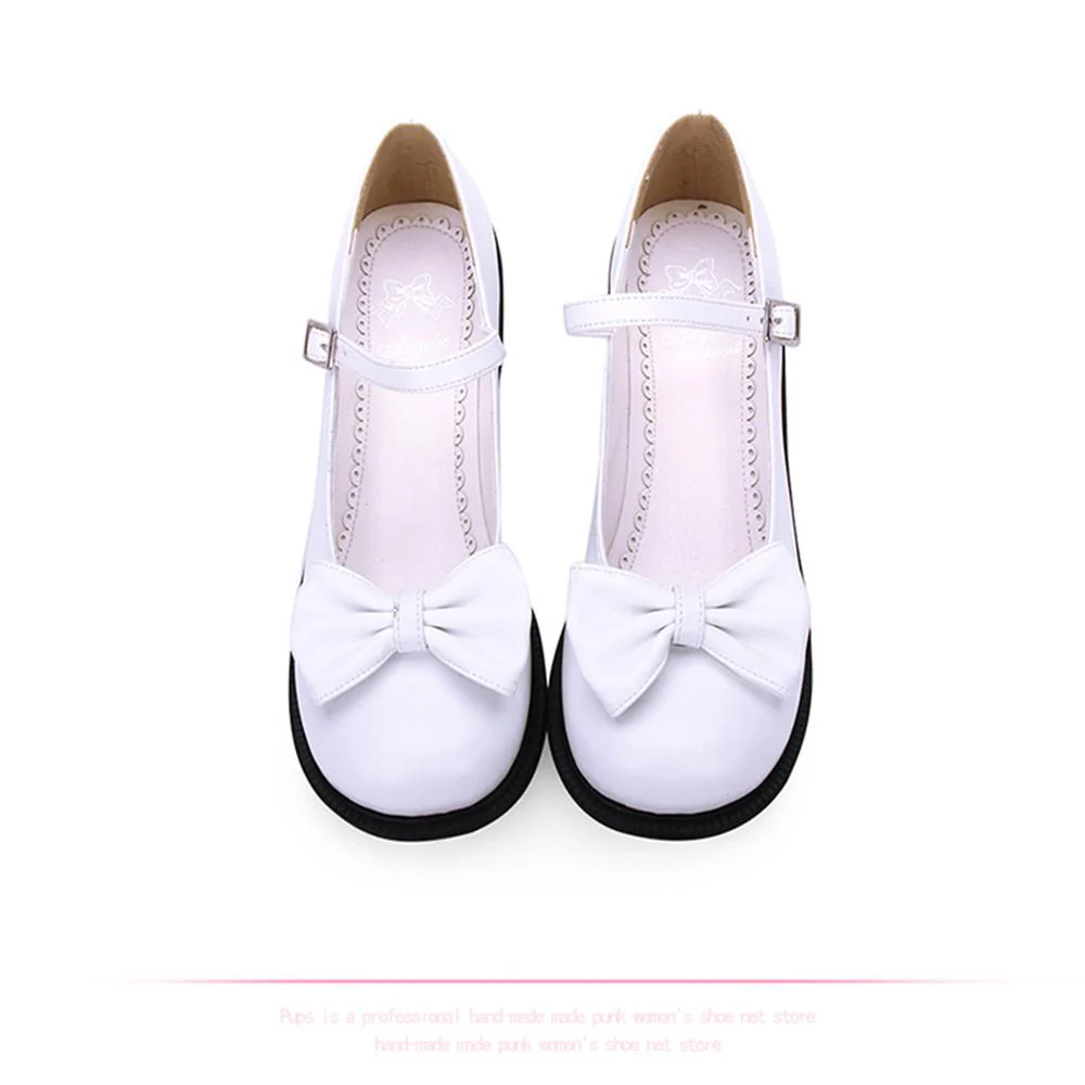 Angelic Imprint - Sweet Lolita Round-tow Lolita Shoes Multicolors - Image 13
