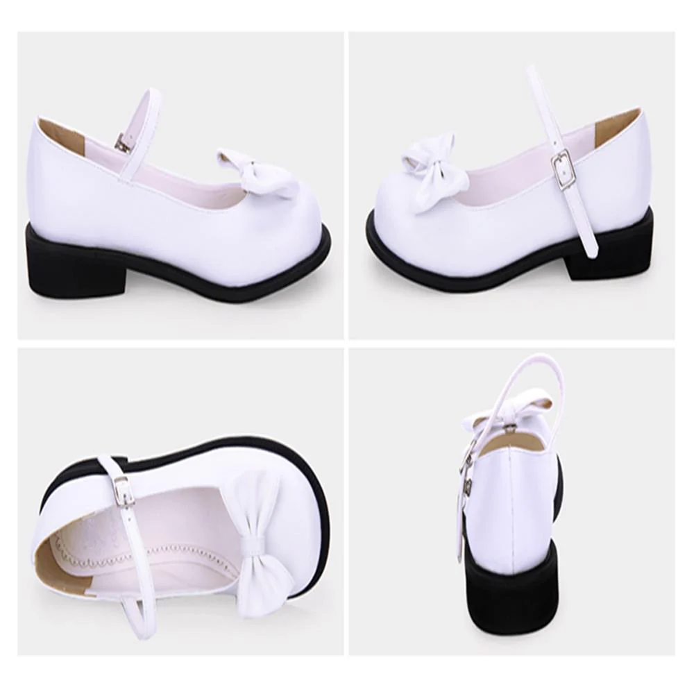 Angelic Imprint - Sweet Lolita Round-tow Lolita Shoes Multicolors - Image 14