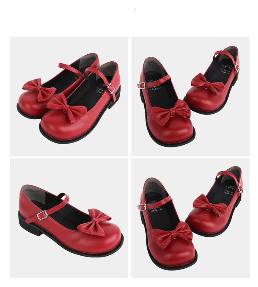 Angelic Imprint - Sweet Lolita Round-tow Lolita Shoes Multicolors - Image 17