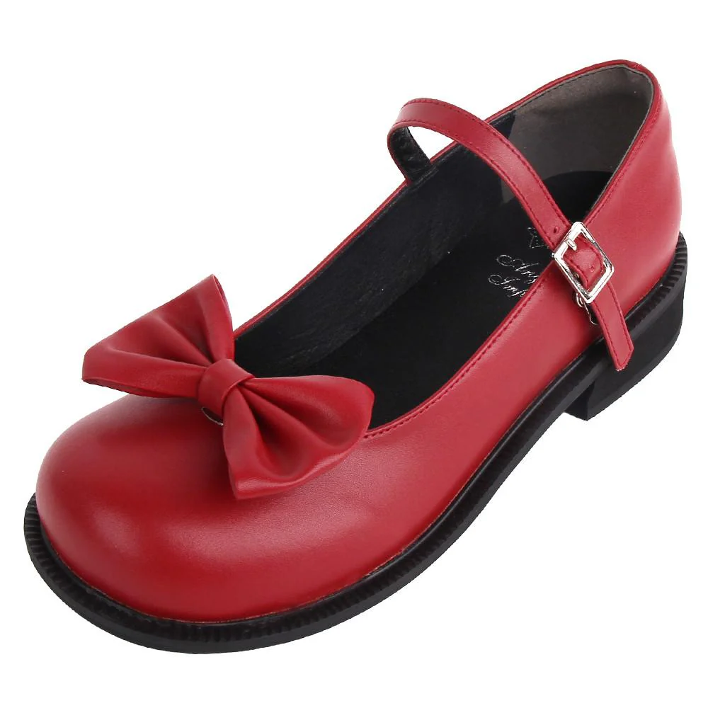 Angelic Imprint - Sweet Lolita Round-tow Lolita Shoes Multicolors - Image 6