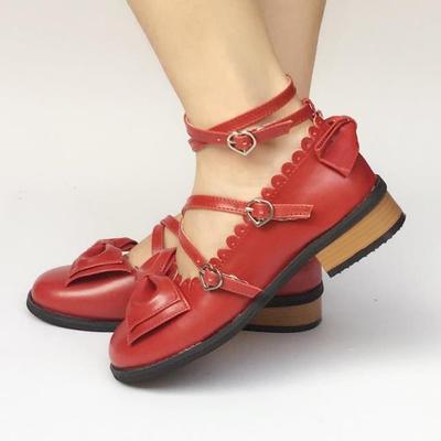 Antaina - Japanese Style Lolita Tea Party Shoes Size 46-49 - Image 24