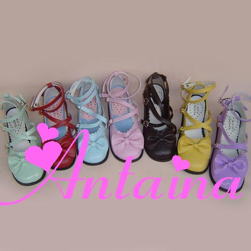 Antaina - Japanese Style Lolita Tea Party Shoes Size 46-49 - Image 3