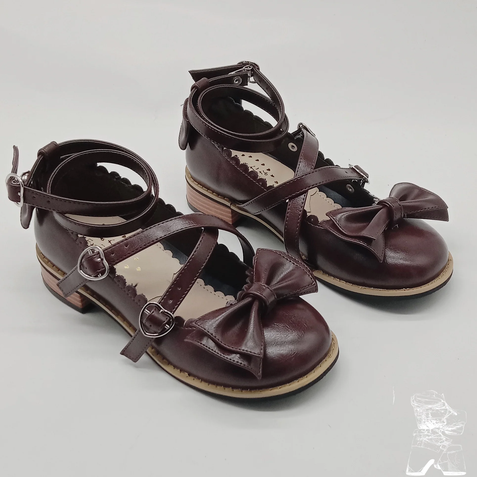 Antaina - Japanese Style Lolita Tea Party Shoes Size 46-49 - Image 5