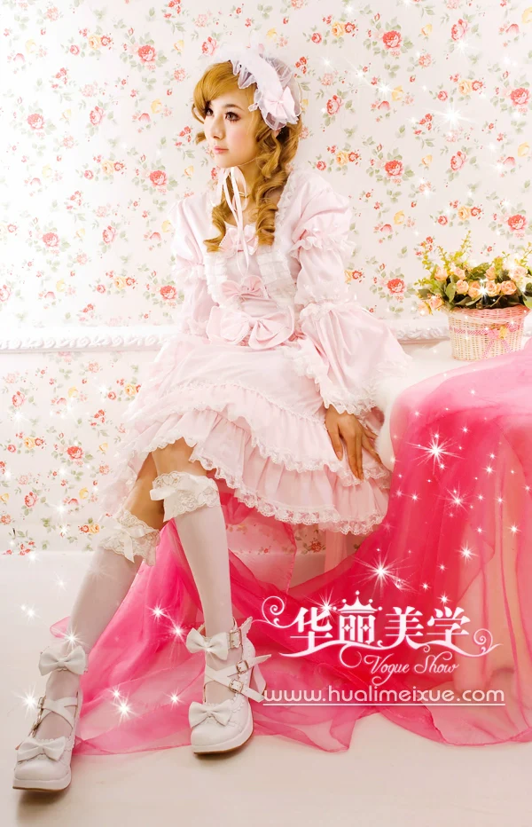 Antaina - Lolita Punk Bow Mid-Heel Multicolor Shoes - Image 37