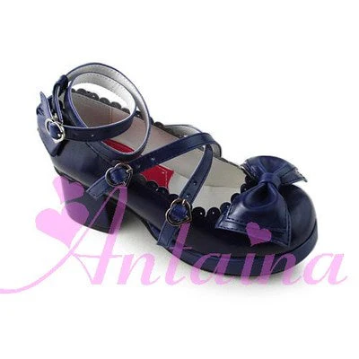 Antaina - Sweet Chunky Heels Lolita Shoes Plus Size 45-54 - Image 18
