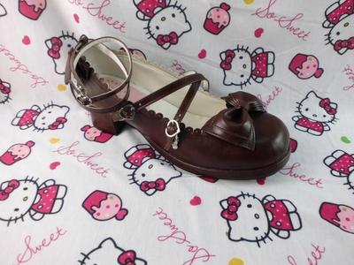 Antaina - Sweet Chunky Heels Lolita Shoes Plus Size 45-54 - Image 26