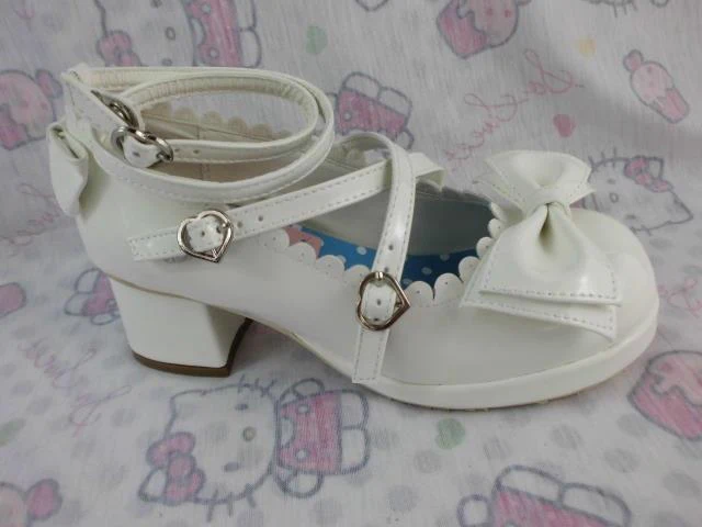 Antaina - Sweet Chunky Heels Lolita Shoes Plus Size 45-54 - Image 5