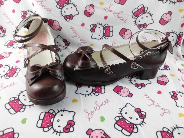 Antaina - Sweet Chunky Heels Lolita Shoes Plus Size 45-54 - Image 6