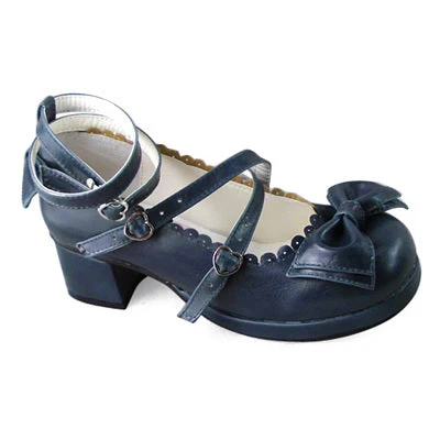 Antaina - Sweet Chunky Heels Lolita Shoes Size 37-40 - Image 101