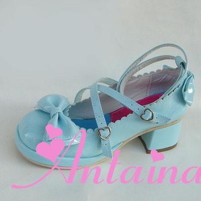 Antaina - Sweet Chunky Heels Lolita Shoes Size 37-40 - Image 111