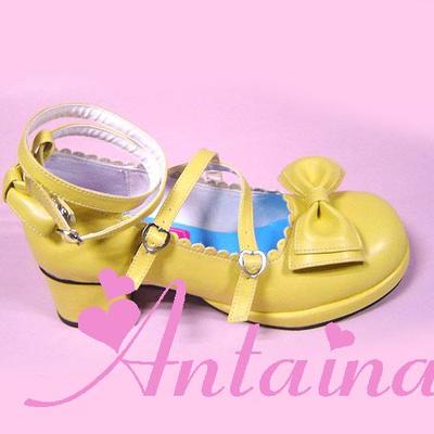 Antaina - Sweet Chunky Heels Lolita Shoes Size 37-40 - Image 115