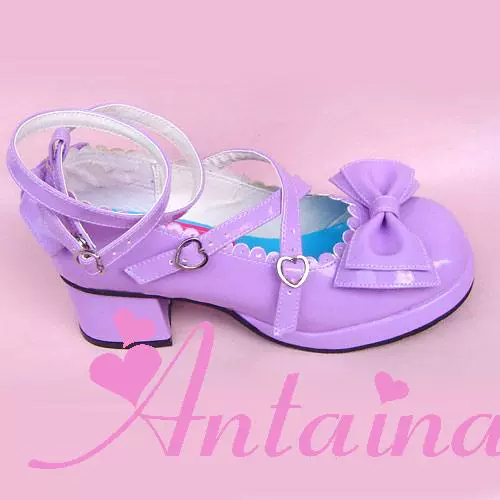 Antaina - Sweet Chunky Heels Lolita Shoes Size 37-40 - Image 120