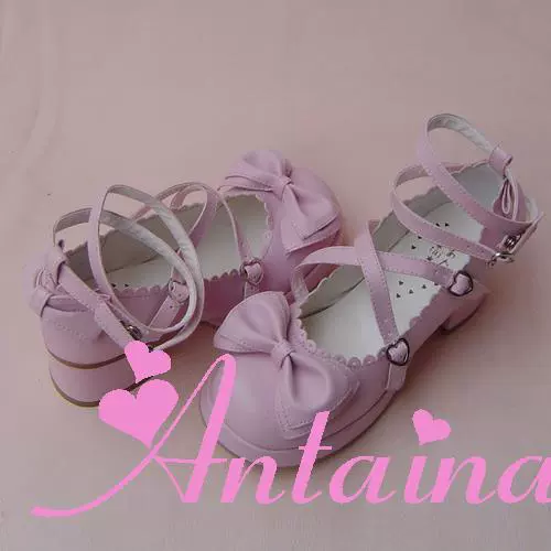 Antaina - Sweet Chunky Heels Lolita Shoes Size 37-40 - Image 13
