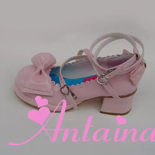 Antaina - Sweet Chunky Heels Lolita Shoes Size 37-40 - Image 20