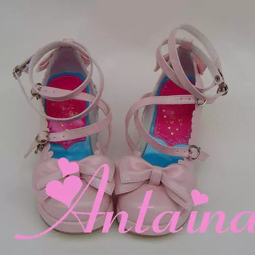 Antaina - Sweet Chunky Heels Lolita Shoes Size 37-40 - Image 25
