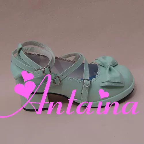 Antaina - Sweet Chunky Heels Lolita Shoes Size 37-40 - Image 27