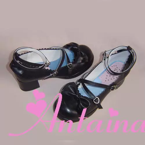 Antaina - Sweet Chunky Heels Lolita Shoes Size 37-40 - Image 37