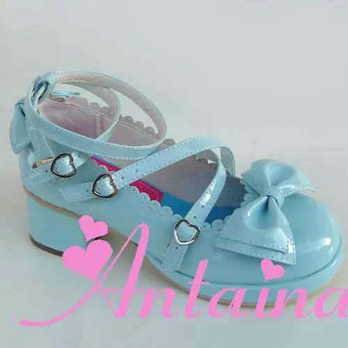 Antaina - Sweet Chunky Heels Lolita Shoes Size 37-40 - Image 4