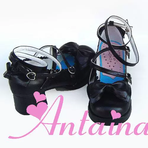 Antaina - Sweet Chunky Heels Lolita Shoes Size 37-40 - Image 43