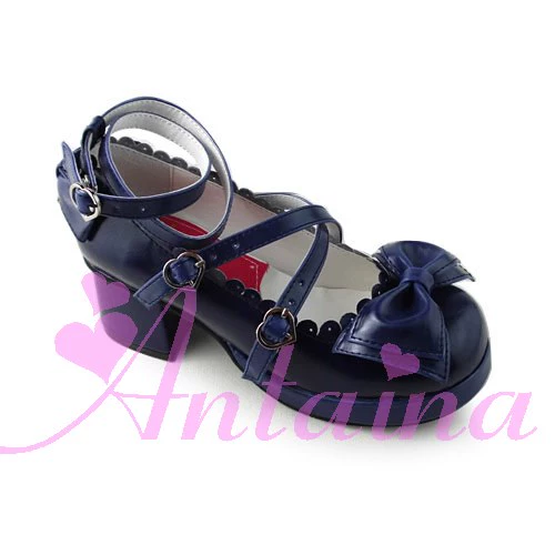 Antaina - Sweet Chunky Heels Lolita Shoes Size 37-40 - Image 44