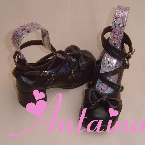 Antaina - Sweet Chunky Heels Lolita Shoes Size 37-40 - Image 45