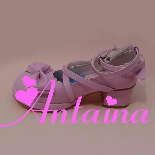 Antaina - Sweet Chunky Heels Lolita Shoes Size 37-40 - Image 47
