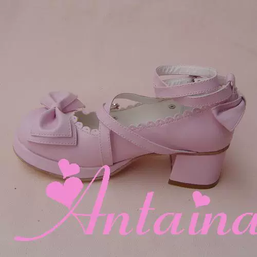 Antaina - Sweet Chunky Heels Lolita Shoes Size 37-40 - Image 55