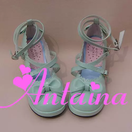 Antaina - Sweet Chunky Heels Lolita Shoes Size 37-40 - Image 58