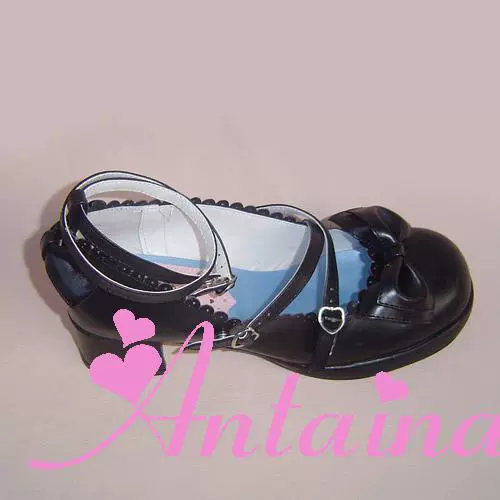 Antaina - Sweet Chunky Heels Lolita Shoes Size 37-40 - Image 59