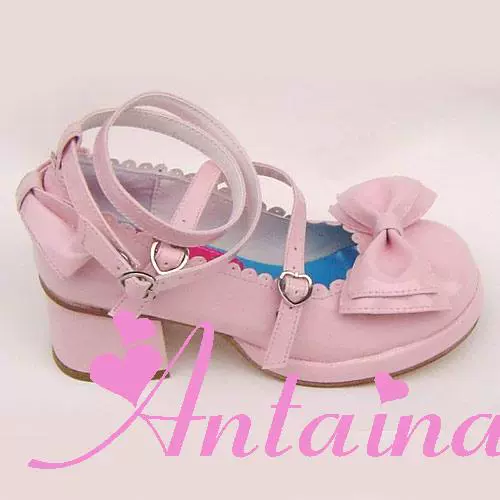 Antaina - Sweet Chunky Heels Lolita Shoes Size 37-40 - Image 6
