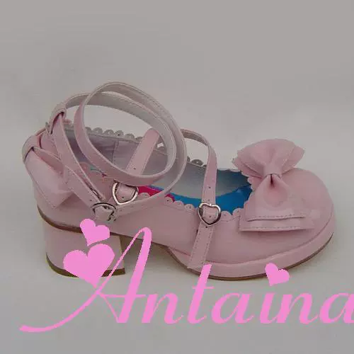 Antaina - Sweet Chunky Heels Lolita Shoes Size 37-40 - Image 60