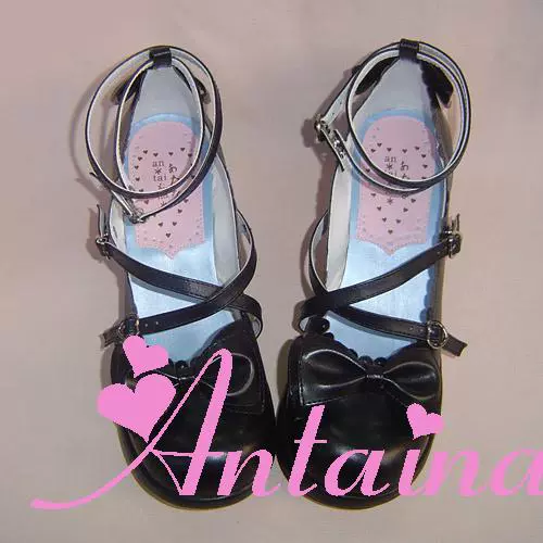 Antaina - Sweet Chunky Heels Lolita Shoes Size 37-40 - Image 65