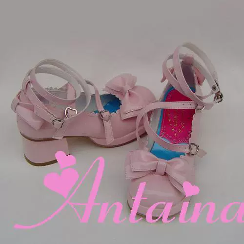 Antaina - Sweet Chunky Heels Lolita Shoes Size 37-40 - Image 67