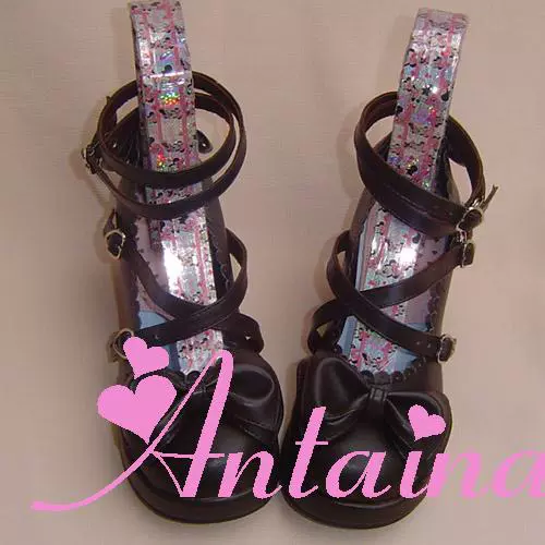 Antaina - Sweet Chunky Heels Lolita Shoes Size 37-40 - Image 68
