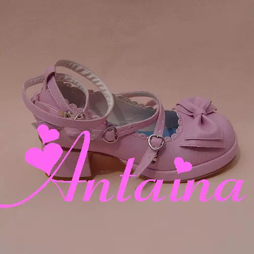 Antaina - Sweet Chunky Heels Lolita Shoes Size 37-40 - Image 71