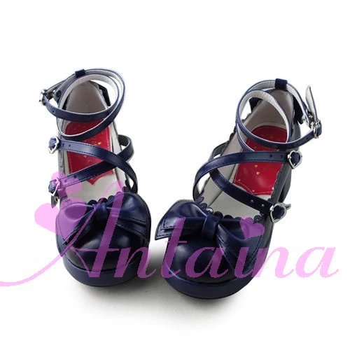 Antaina - Sweet Chunky Heels Lolita Shoes Size 37-40 - Image 8