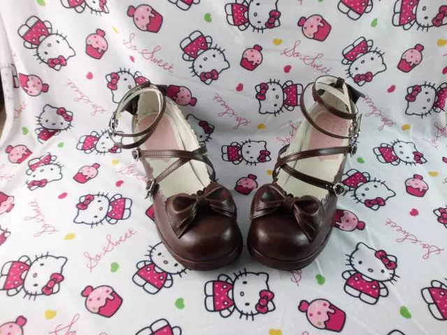 Antaina - Sweet Chunky Heels Lolita Shoes Size 37-40 - Image 80