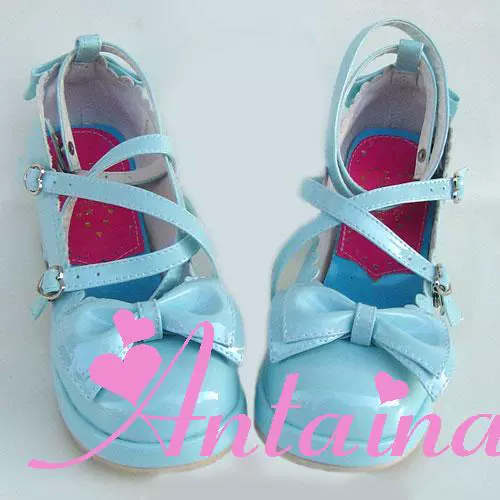 Antaina - Sweet Chunky Heels Lolita Shoes Size 37-40 - Image 83