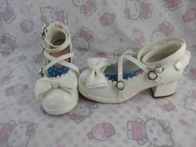 Antaina - Sweet Chunky Heels Lolita Shoes Size 37-40 - Image 90