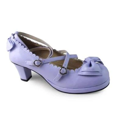 Antaina - Sweet Chunky Heels Lolita Shoes Size 37-40 - Image 98