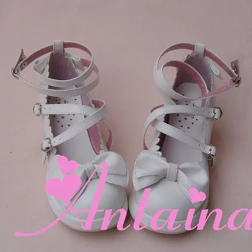 Antaina - Sweet Chunky Heels Lolita Shoes Size 41-44 - Image 40